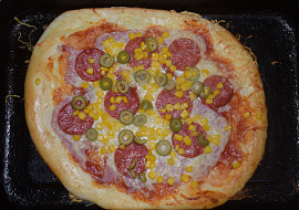 Výborná domácí pizza