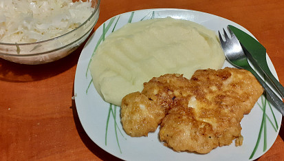 Jednoduše marinovaný kuřecí řízek