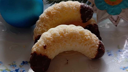 Kokosové rohlíčky