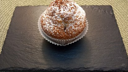 Muffiny s kokosem, ořechy a kandovaným ovocem