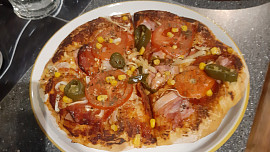 Pizza ze sušeného droždí