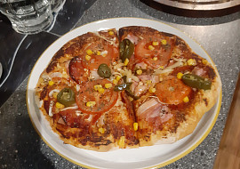 Pizza ze sušeného droždí