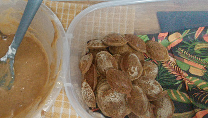 Sušenky Baileys s krémovou náplní