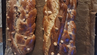 Výborná vánočka z domácí pekárny