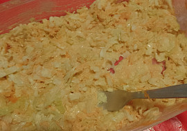 Salát Coleslaw (Salátku asi bylo málo)