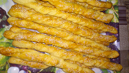 Dlouhé slané tyčinky