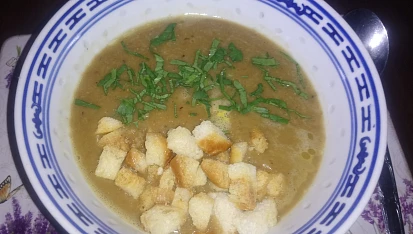 Čočková polévka se zeleninou
