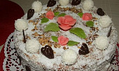 Dvoubarevný hrnkový dort