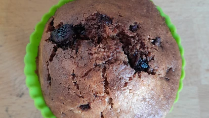 Recept na rychlé muffiny s kousky čokolády