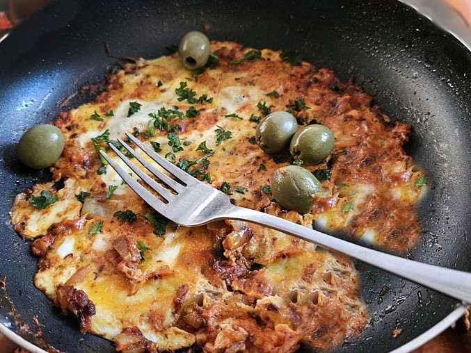 Marocká omeleta