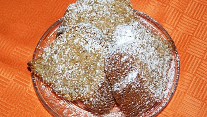 Ořechová top bábovka ("ořecháda")