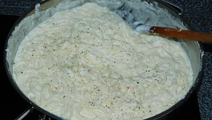 Špagety "Alfredo"