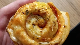 Pizza šneci z domácího těsta