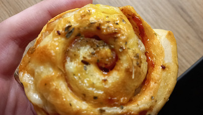 Pizza šneci z domácího těsta
