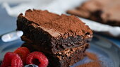 Brownies z hořké čokolády