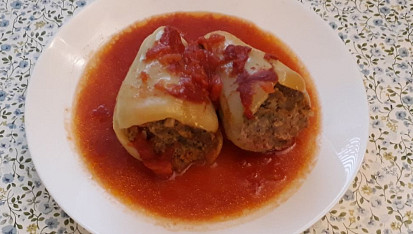 Plněné papriky – jednoduše, plněné papriky