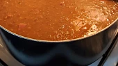 Čočková polévka s klobásou a bramborami