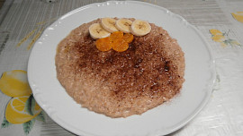 Pohanková kaše s banánem Pohanková kaše s banánem