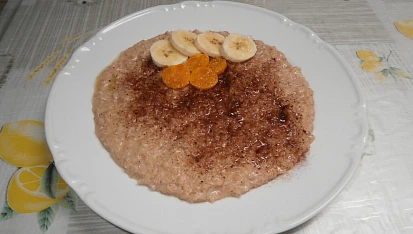 Pohanková kaše s banánem