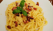 Špagety ala carbonara