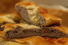 přidán borůvkový pudink