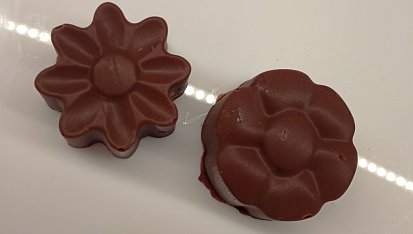 Pralinky plněné  ovocně-likérovou ganáží ve varném mixéru, Pralinky plněné pomerančovo-likérovou ganáží