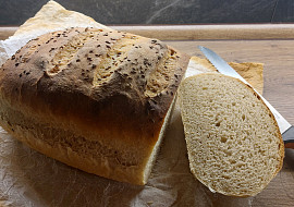 Domácí kmínový chleba (Super recept.)