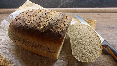 Domácí kmínový chleba, Super recept.