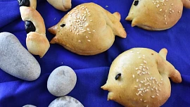 Rybičky (z kynutého těsta)