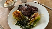 Grilované pak choi (bok choy) s asijskou zálivkou