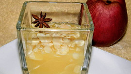 Jablkové vafle s jablkovým pyré
