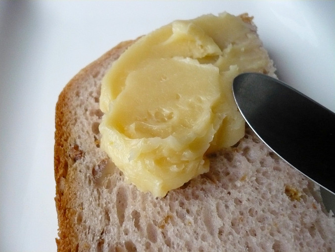 Medové máslo, Bez ořechů, pouze máslo a med.