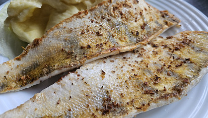 Candát s citronovým pepřem, Candát filet s citronovým pepřem