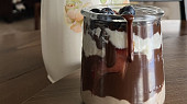 Čokoládový pohár s mascarpone