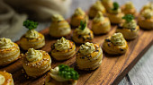 Amuse-bouche z listového těsta