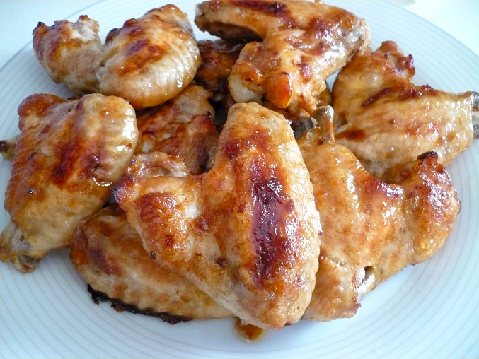 Pikantní pečená kuřecí křídla