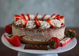 Kinder cheesecake