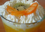 Pohárek s mangovo - kumqatovým želé a citrónovým mascarpone krémem