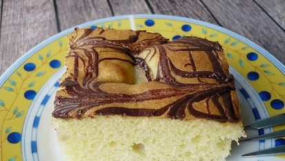 Banánový koláč podle R.Vaňka