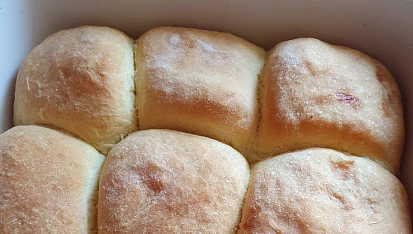 Kynuté buchty, plněné marmeládou