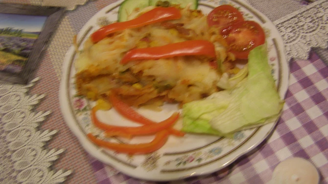 Žemlovka po mexicku