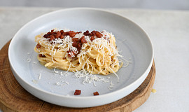 Spaghetti carbonara s pancettou