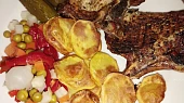Kotleta s vůní koření z horkovzdušné fritézy