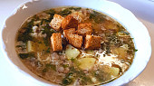 Medvědí česnečka se špekem