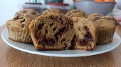 Muffiny s čokoládou (nebo čoko figurkami)