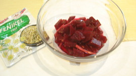 Červená řepa s fenyklem - salát