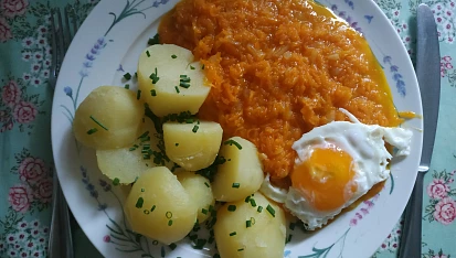 Dušená mrkev, Dušená mrkev.