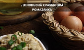 Jednoduchá kvasnicová pomazánka