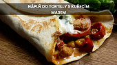 Náplň do tortilly s kuřecím masem