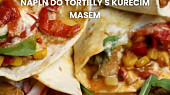 Náplň do tortilly s kuřecím masem